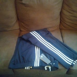 Adidas button-down sweatpants size 2XL